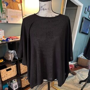 ZARA sweater Black, oversized, loose flowing size M medium